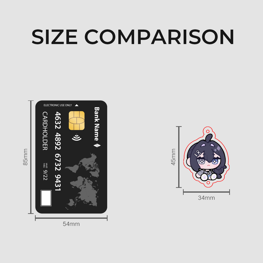 繋がるアクキーチェーン Connection Acrylic Keychains