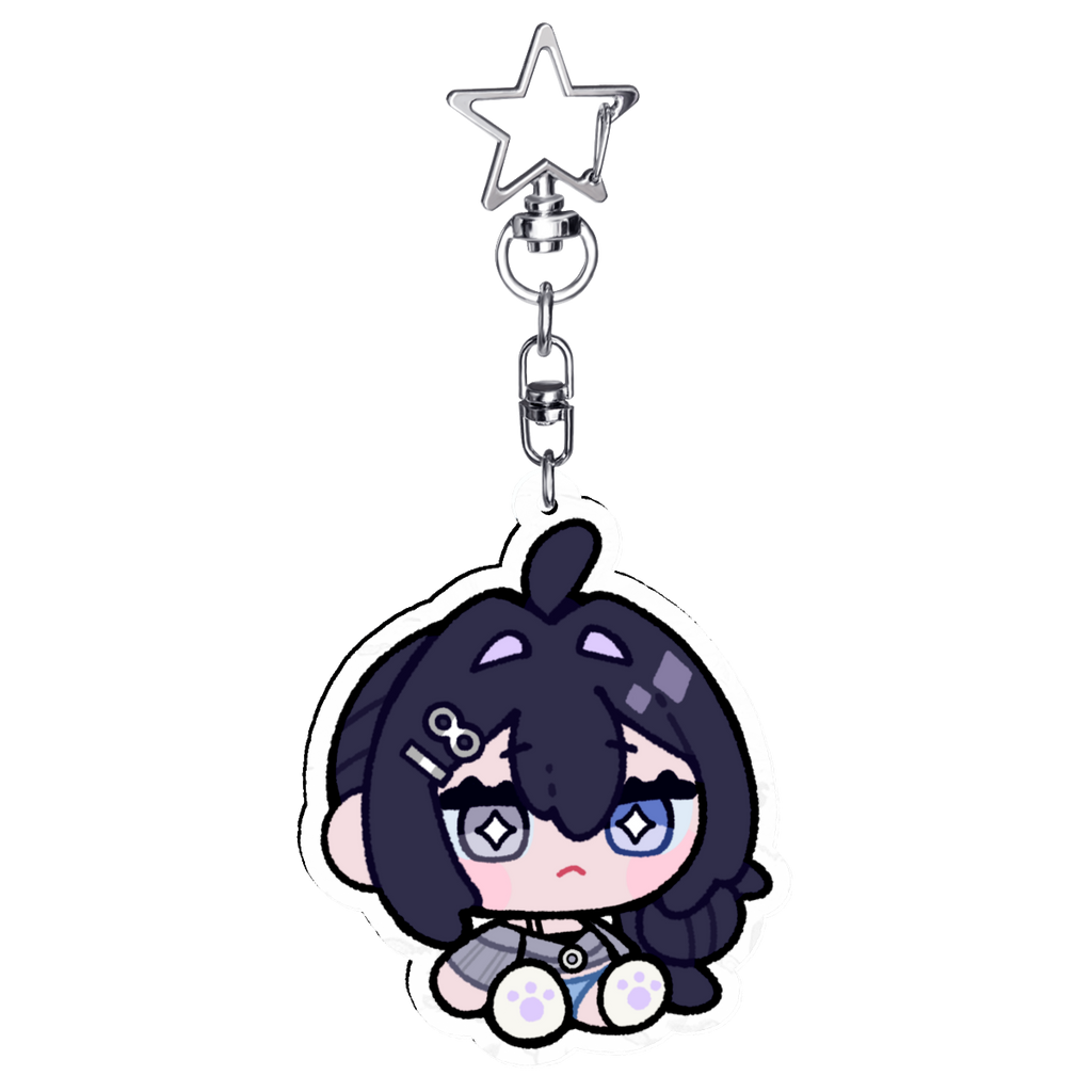 アクリルキーホルダー（裏加工）　Ripple Acrylic Keychains