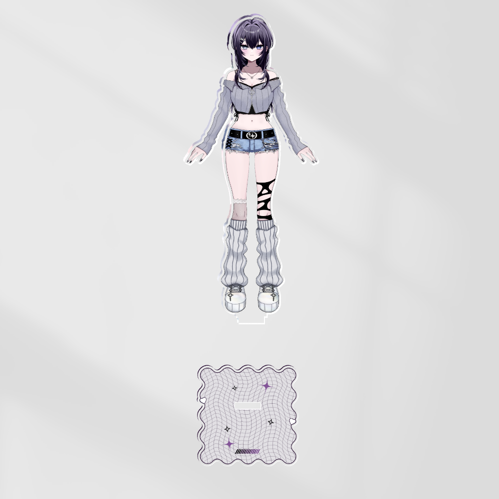 アクリルスタンド152mm Clear Acrylic Standees
