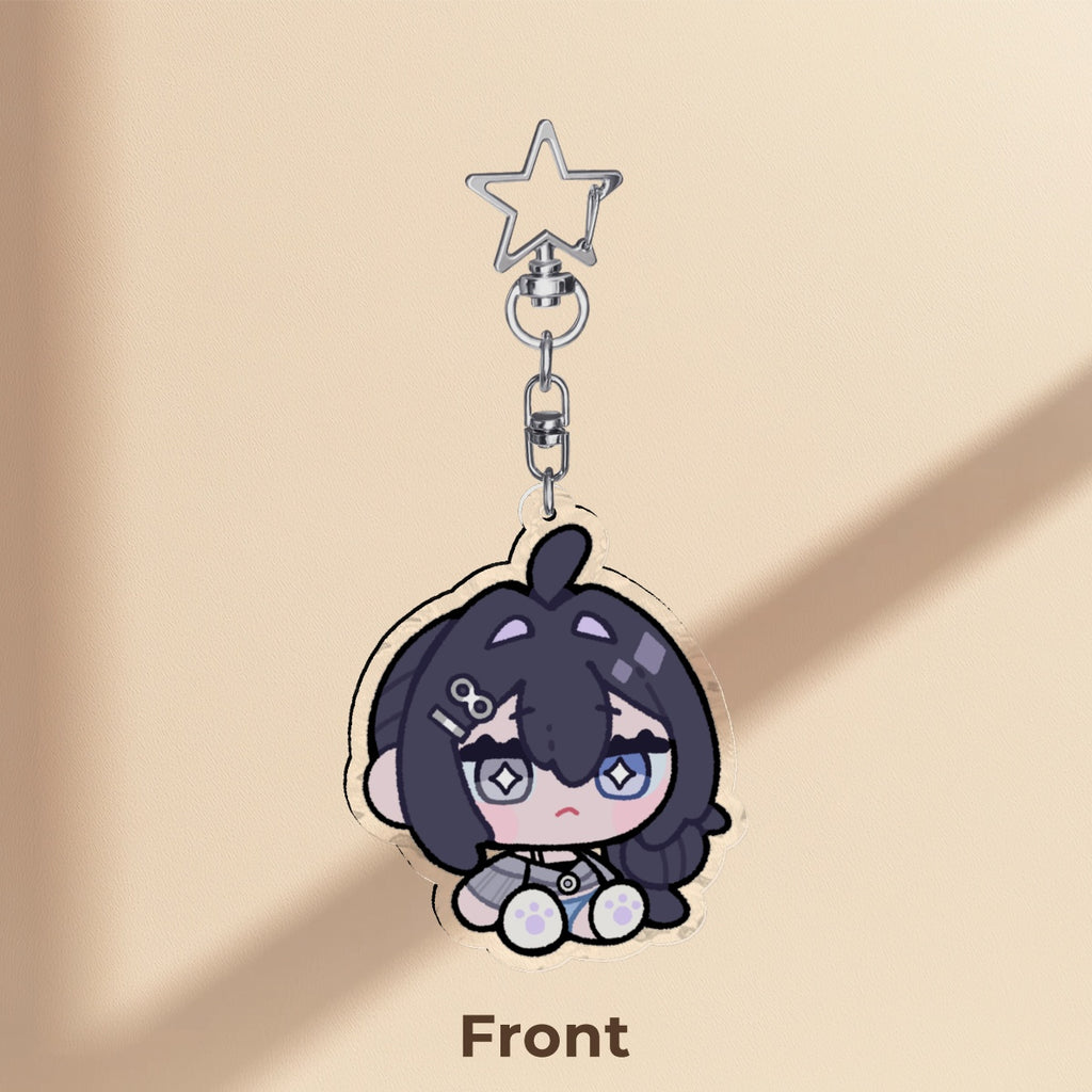 アクリルキーホルダー（裏加工）　Ripple Acrylic Keychains